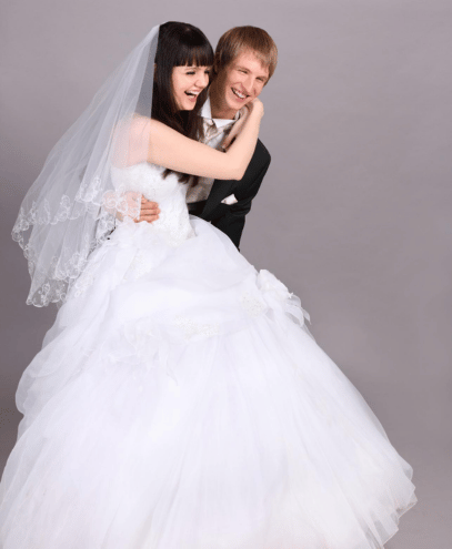 Happy couple celebrating their wedding ceremony with Melbourne marriage celebrant